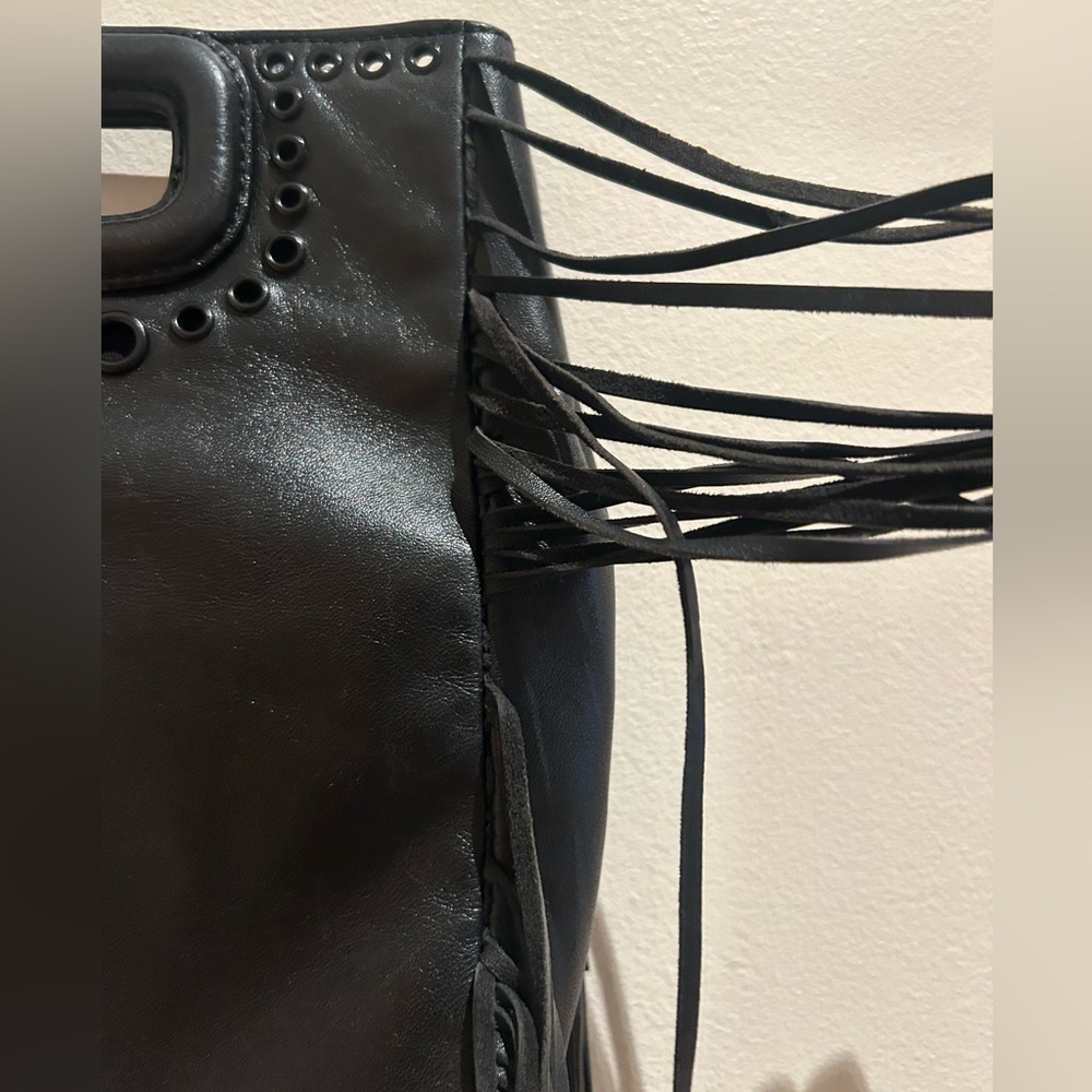 Maje M Bag with metal studs - Picture 4 of 9